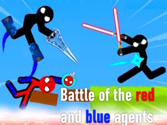 Гульня Battle of the red and blue agents