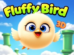 Гульня Fluffy Bird 3D