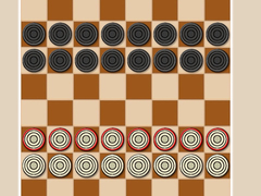 Гульня Turkish Draughts