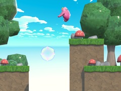 Гульня Bubblebound