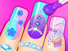 Гульня Coloring Book: Nail Art
