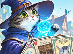 Гульня Jigsaw Puzzle: Cat's Card Arena