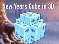 Гульня New Years Cube in 3D