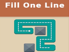 Гульня Fill One Line
