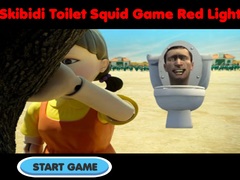 Гульня Skibidi Toilet Squid Game Red Light