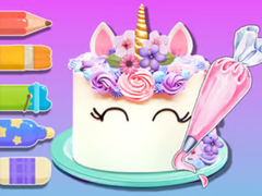 Гульня Coloring Book: Unicorn Cake