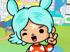 Гульня Jigsaw Puzzle: Toca Boca World