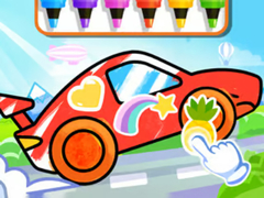 Гульня Coloring Book: Racing Car