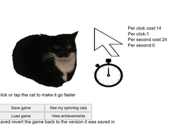 Гульня Spinning Cat Clicker