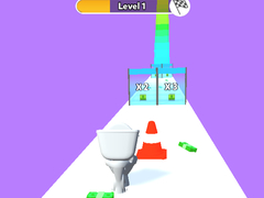 Гульня Skibidi Toilet Money Stack