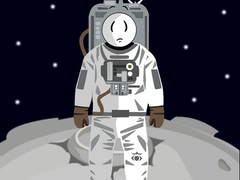 Гульня Stickman in Space