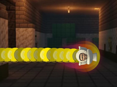 Гульня Skibidi Toilet Snake.io in Minecraft