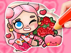 Гульня Coloring Book: Avatar Valentine's