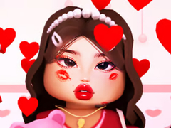 Гульня Jigsaw Puzzle: Roblox Love Day