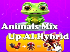 Гульня Animals Mix Up AI Hybrid