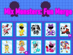 Гульня Mix Monsters: Fun Merge