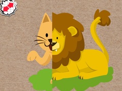 Гульня Match Animals