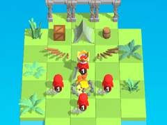 Гульня Castle Wars Cell Battle