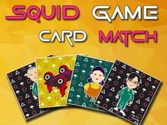 Гульня Squid Game Memory Card Match