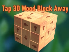 Гульня Tap 3D Wood Block Away