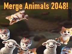 Гульня Merge Animals 2048!