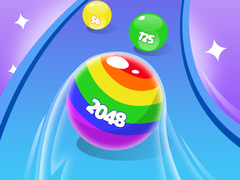 Гульня 2048 Run Gorgeous Balls
