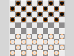 Гульня International Draughts