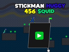 Гульня Stickman Huggy 456 Squid
