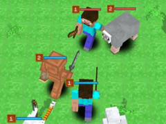Гульня Minecraft: Create a Monster and Fight!