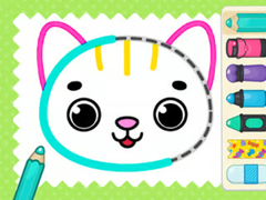 Гульня Coloring Book: My Cat
