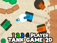 Гульня 1 2 3 4 Player Tank Game 2D