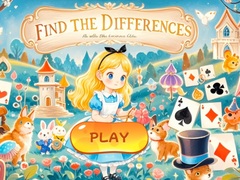 Гульня Find The Differences: Alice In Wonderland