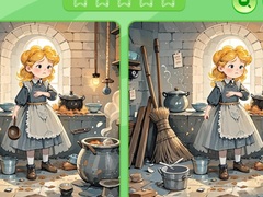 Гульня Find The Differences: Cinderella