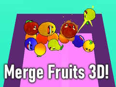 Гульня Merge Fruits 3D!