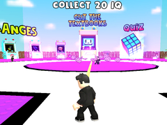 Гульня Obby: Dumb or Genius IQ Test