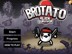 Гульня Brotato Alien Survivor