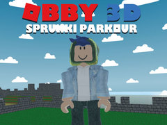 Гульня Obby 3D Sprunki Parkour