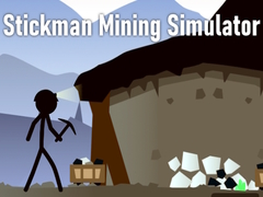 Гульня Stickman Mining Simulator