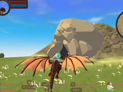 Гульня Dragon Simulator 3D