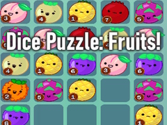 Гульня Dice Puzzle: Fruits!