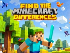 Гульня Find The Differences: Minecraft