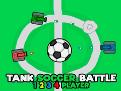 Гульня Tank Soccer Battle 1 2 3 4 Player