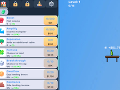 Гульня Bottle Flip Idle