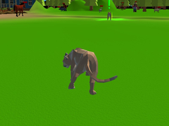 Гульня Cougar Simulator - Big Cats