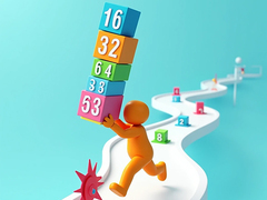 Гульня Cube Stack 2048