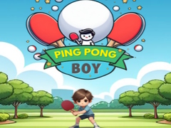Гульня Boy Ping Pong