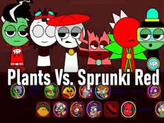 Гульня Plants Vs. Sprunki Red