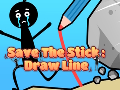 Гульня Save The Stick: Draw Line