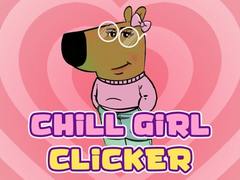 Гульня Chill Girl Clicker