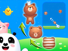 Гульня Animal Merge: Bubble Shooter